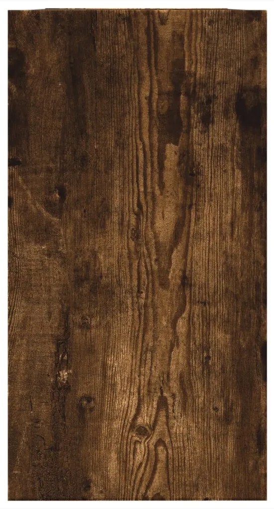 füstös tölgy színű szerelt fa mosdószekrény 63 x 29 x 55 cm