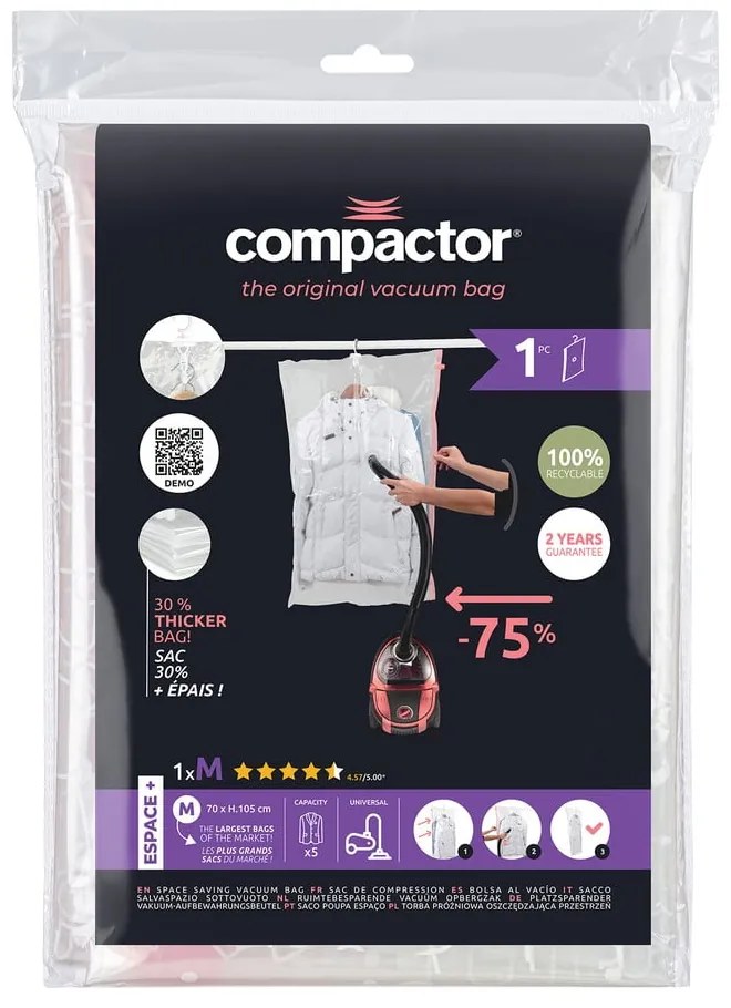 Vákuumzsák Espace M – Compactor