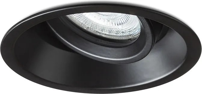 RENDL SOBER süllyesztett lámpa fekete 230V LED GU10 7W