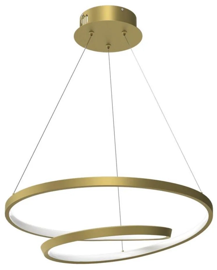 LED Csillár zsinóron LUCERO LED/48W/230V arany