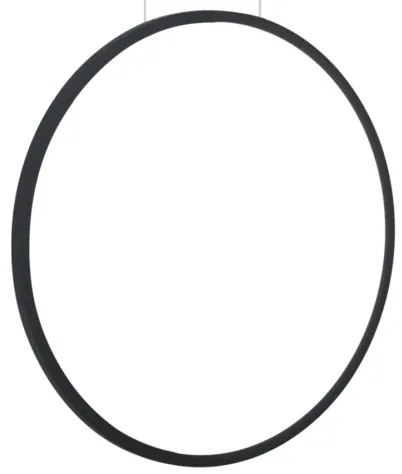 LED csillár SATURNO LED/28W/230V, 50 cm átmérő, IP44, antracit