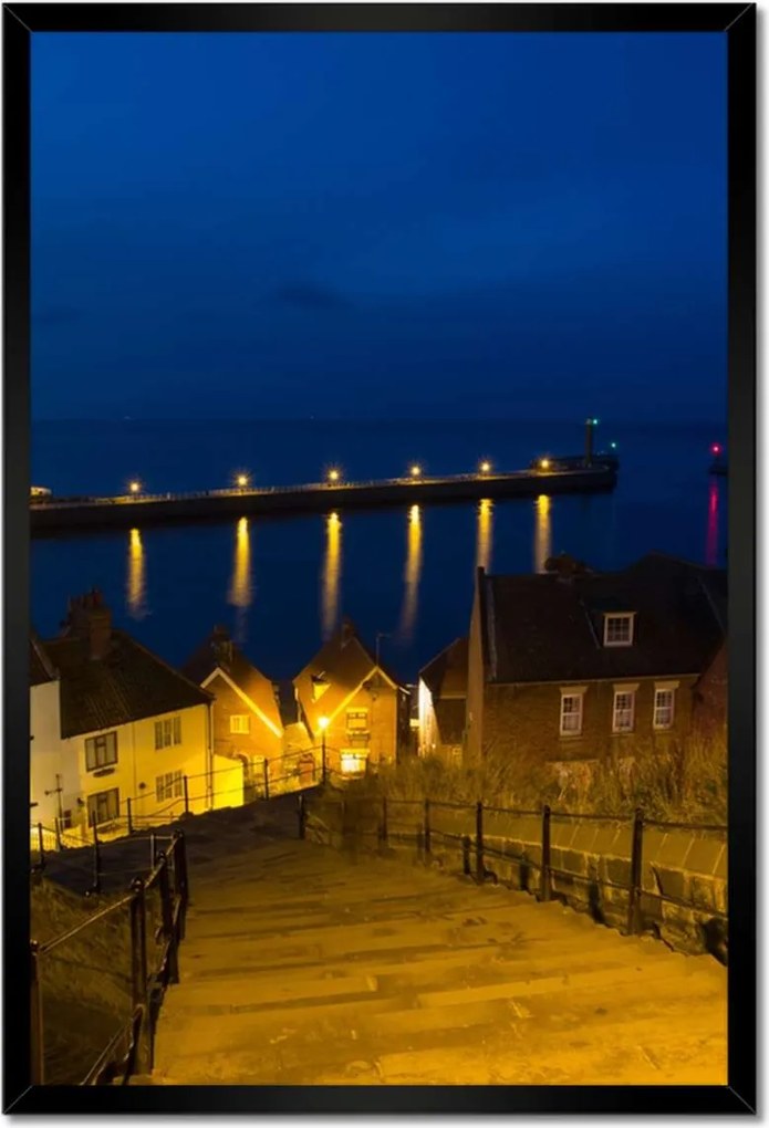 Poszterek keretben 40x60 Séta az éjszakában