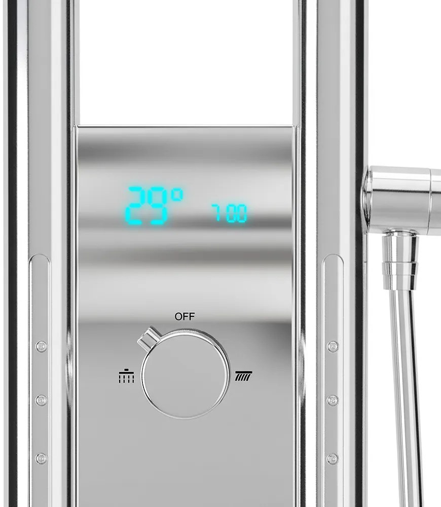 Aquajet hidromasszázs zuhanypanel