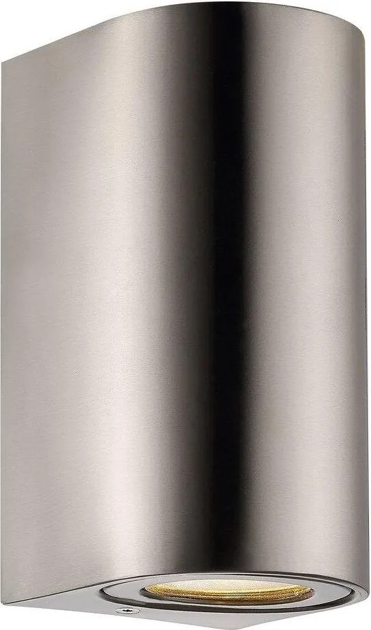 NORDLUX 49721034 CANTO Modern Kültéri Fali Lámpa Rozsdamentes Acél GU10 IP44