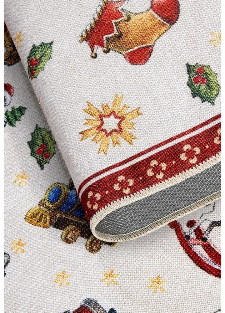 Piros futószőnyeg karácsonyi mintával 80x200 cm Red Christmas – Villeroy&Boch