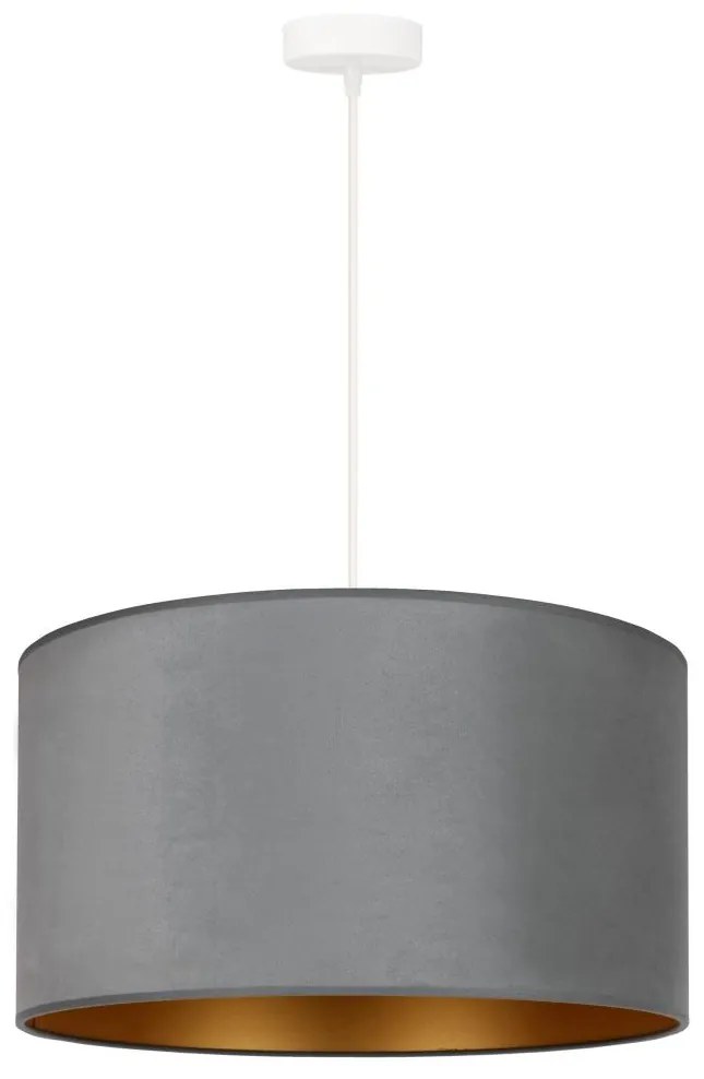 Brilagi - Csillár zsinóron VELVET 1xE27/40W/230V menta/arany