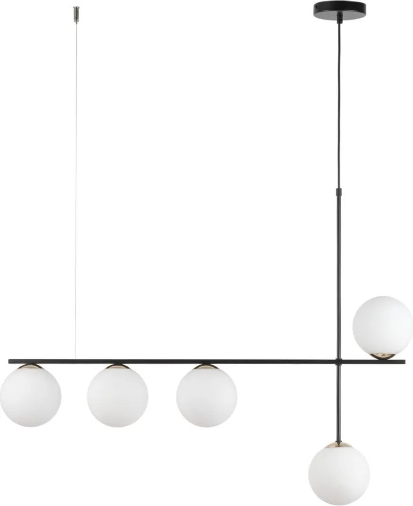 SIGMA LIGHTING 33694 SILIA Modern Függesztett Lámpa Fehér, Fekete G9 IP20