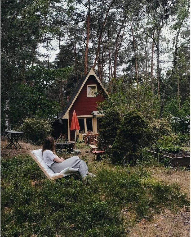 Boogie Black/Olive Green összecsukható fotel - Karup Design