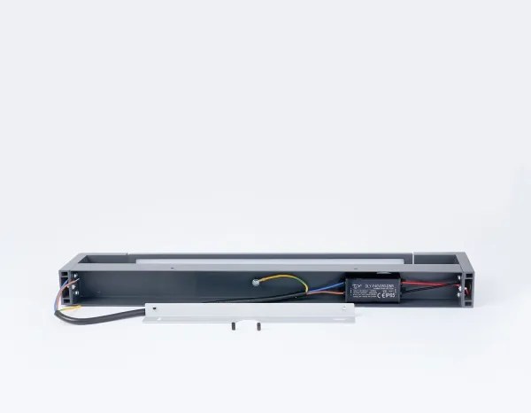 Brilagi - LED-es fürdőszobai tükörvilágítás AQUA LINE LED/12W/230V 45 cm IP44 antracit