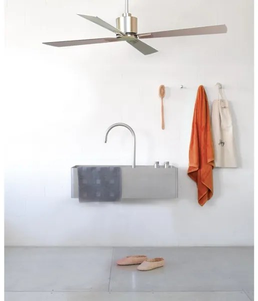 Lucci Air 210520 - AIRFUSION CLIMATE mennyezeti ventilátor fa/matt króm + DO