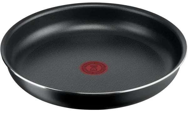 Tefal - Serpenyőkészlet 3 db INGENIO EASY COOK &amp; CLEAN BLACK