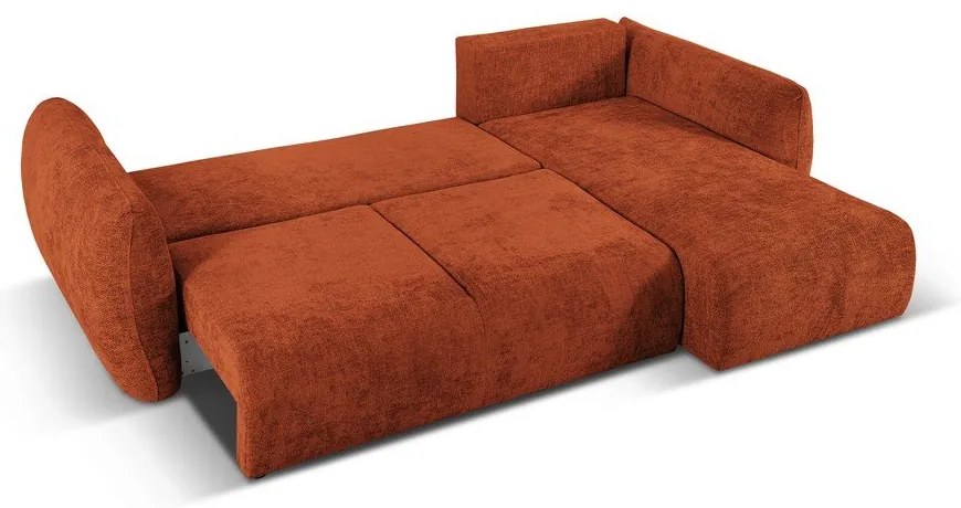 Narancssárga sarokkanapé (jobb oldali) Matera – Cosmopolitan Design