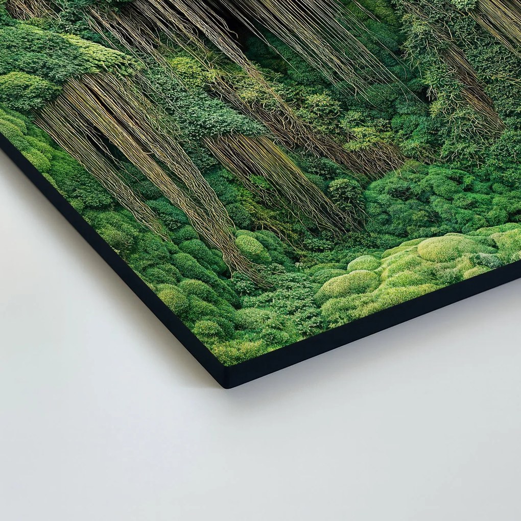 DUBLEZ | Nyomtatott moha kép – A vadon érintése