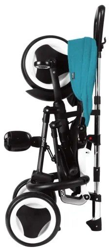 QPlay - Gyermek tricikli 3in1 RITO EVO türkiz