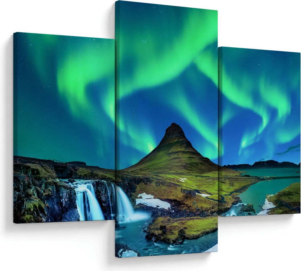 Kép - Kirkjufell, Izland (90x60 cm)
