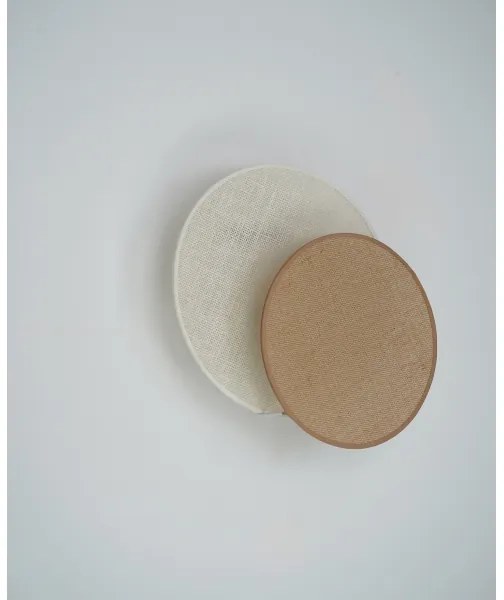 Brilagi CIRCLES fali lámpa 1xE27/15W/230V 35x32 cm bézs/krém