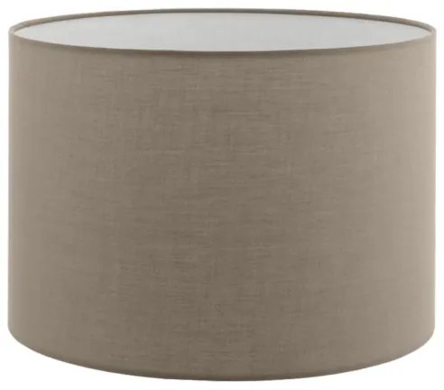 LED állólámpa TUNJA 1xE27/20W/230V Ø 30 cm fekete/taupe