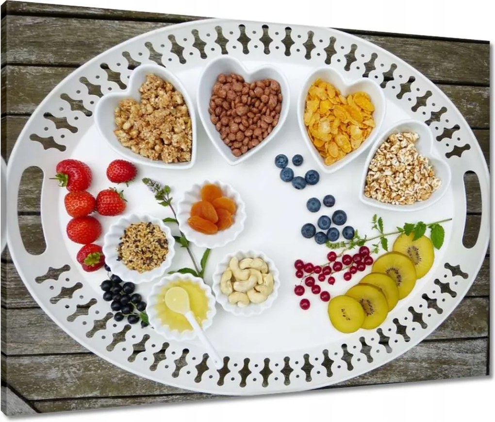 Vászonkép 80x60 Ízletes reggeli