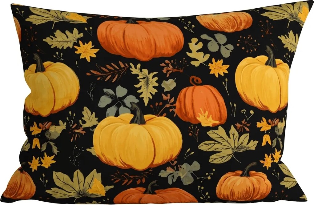 Mikroszálas párnahuzat ORANGE PUMPKINS 70x90 cm, színes