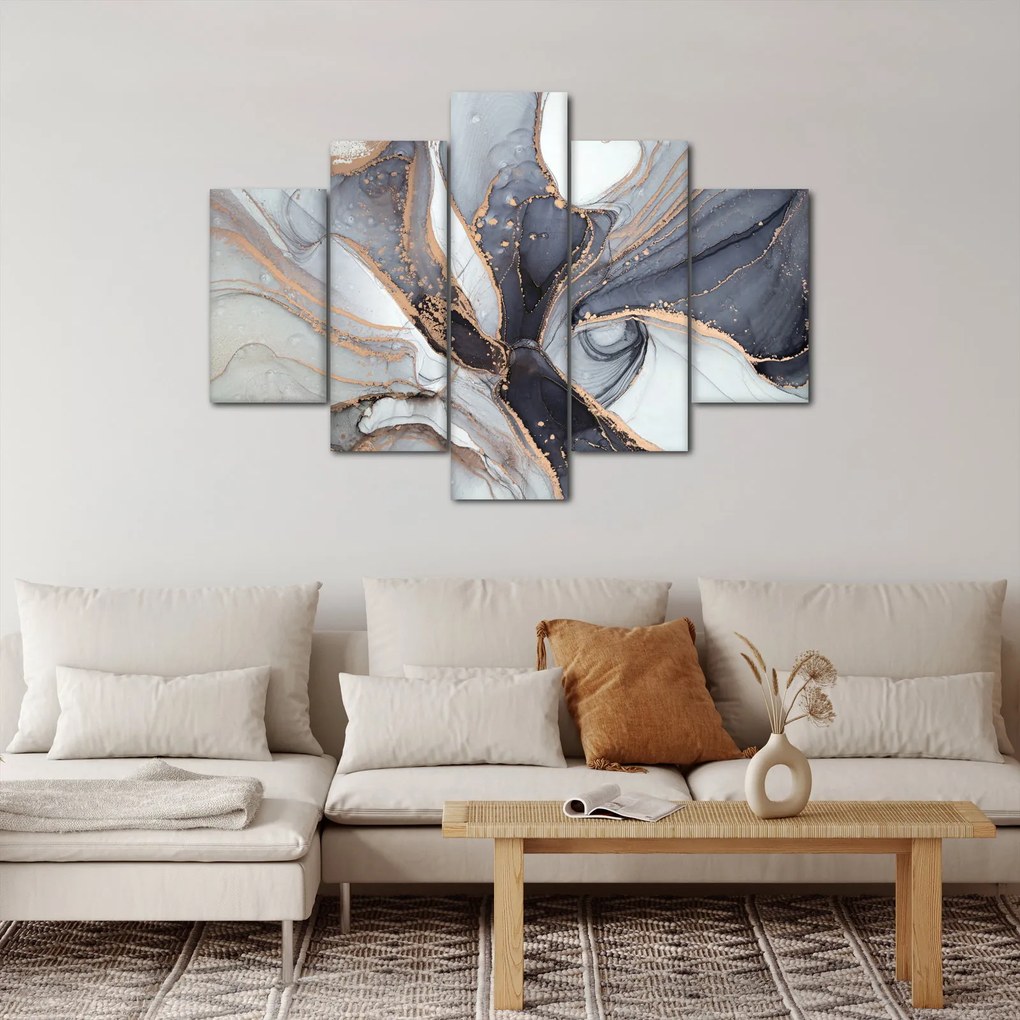 Kép - Szürke márvány (150x105 cm)