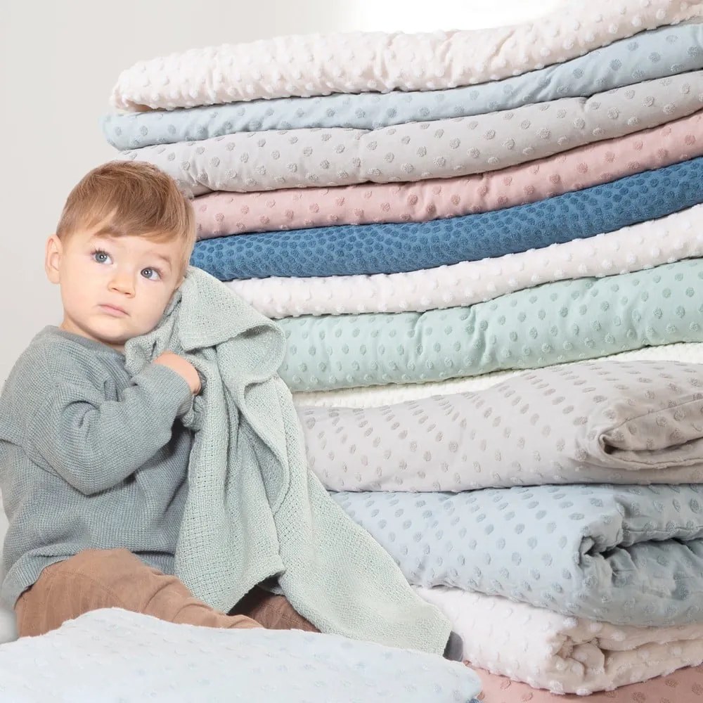 Bézs pamutkeverék rácsvédő 170 cm Frosty Almond – Roba