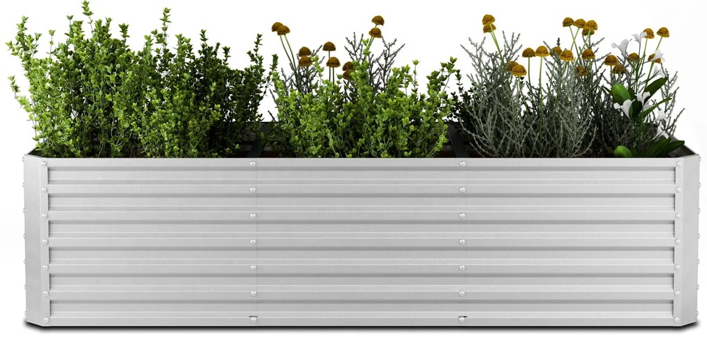 High Grow Straight magaságyás, 1440 L, Ergonomikus, Időjárásálló, Nyitott alap