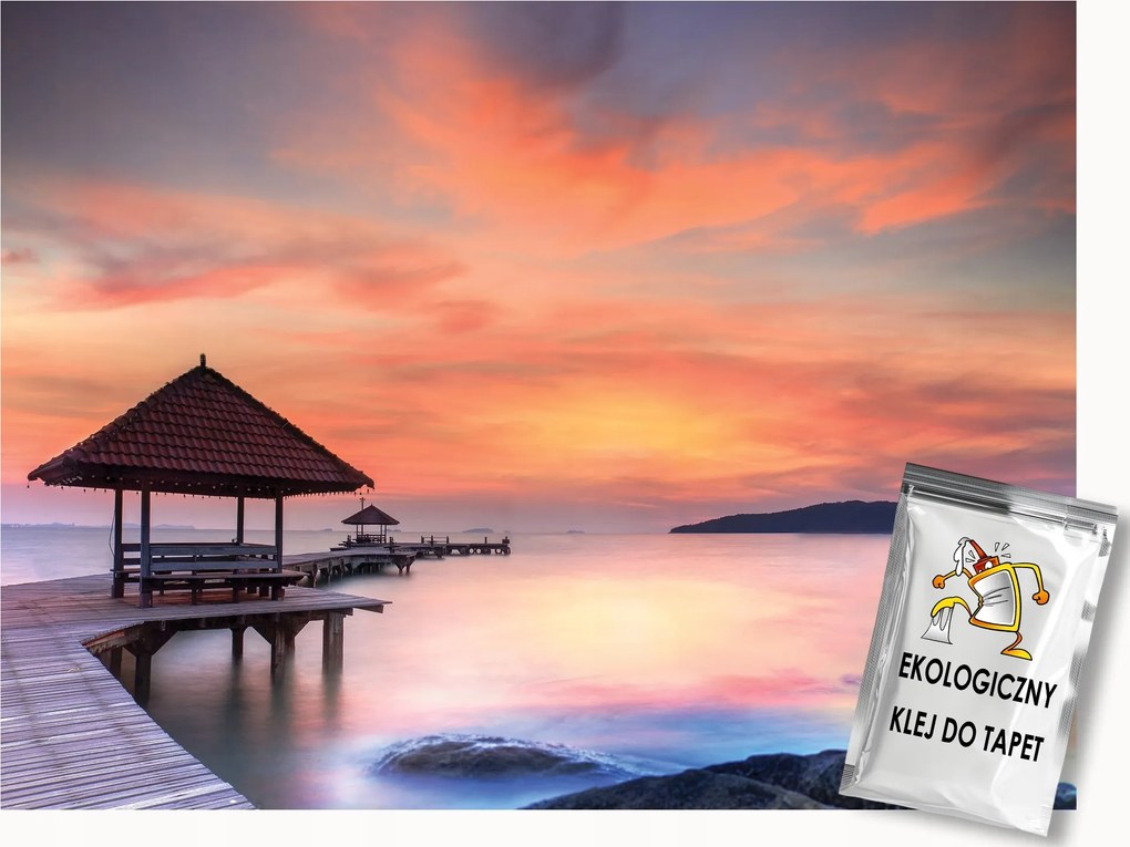 Fotótapéta Flizelina Tájkép Híd Romantikus Kilátás 400x280 ragasztó