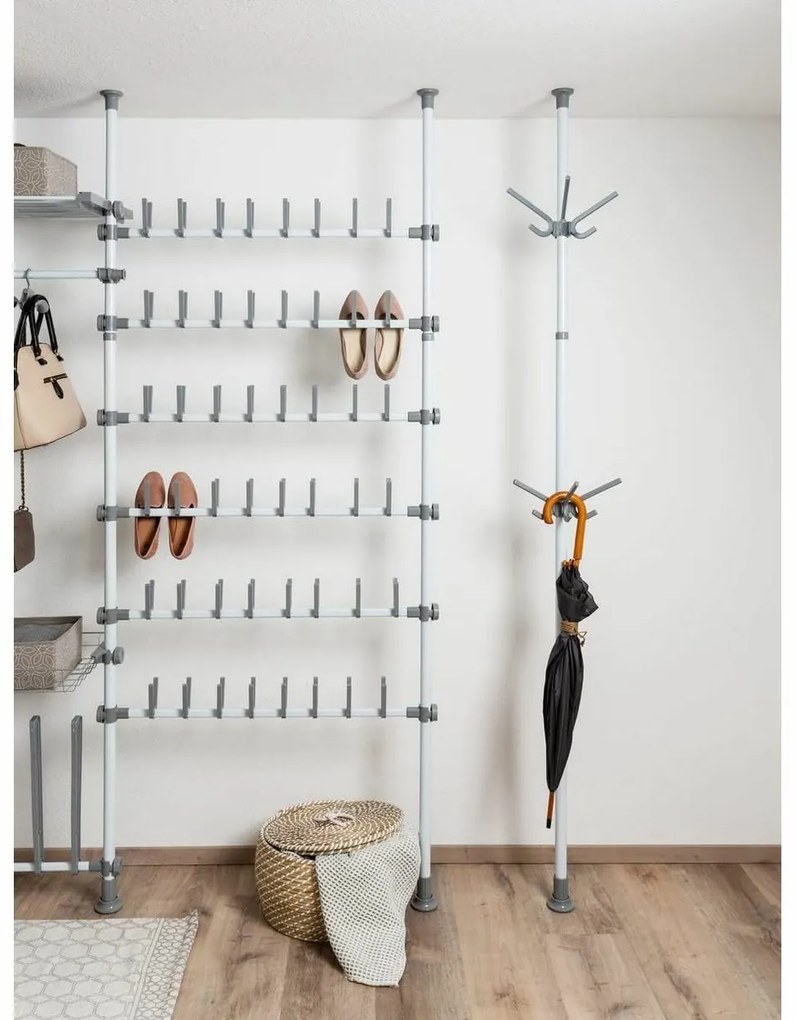 Wenko 2 db Herkules háromkaros akasztó szett,szürke