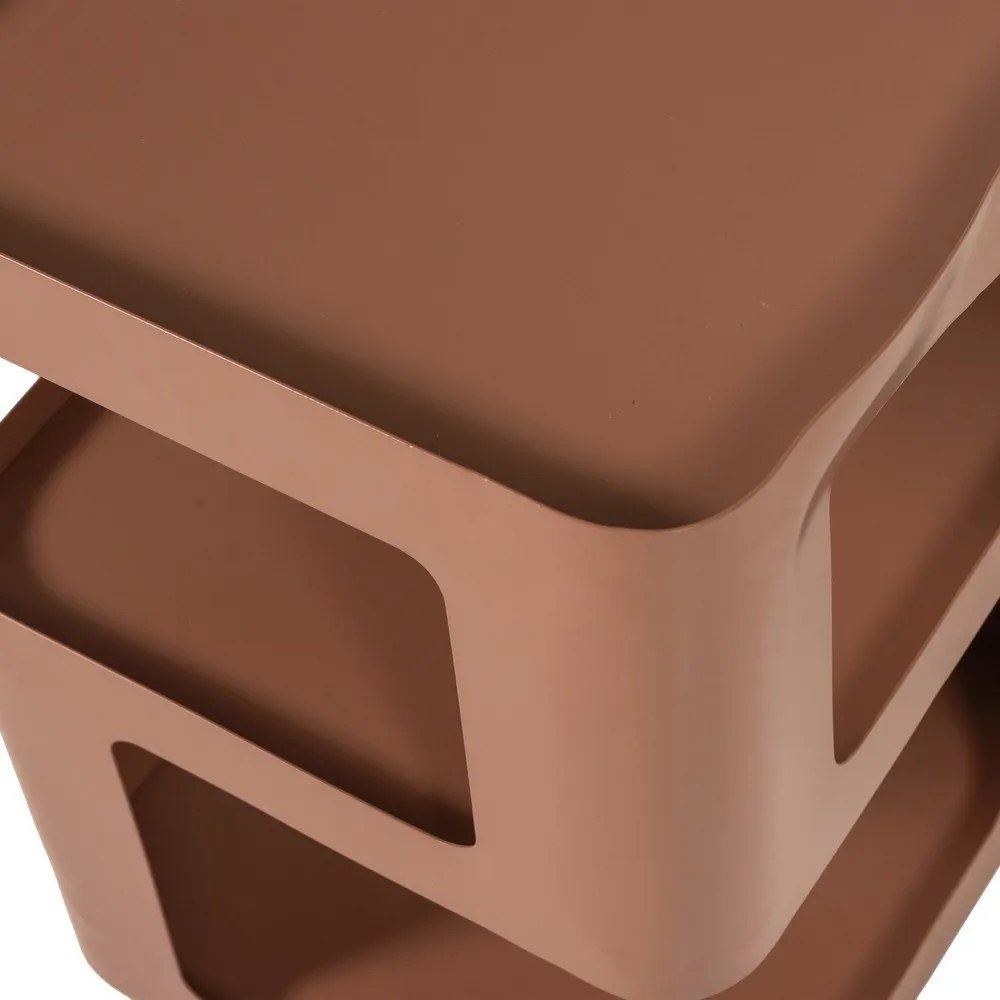 Fém tárolóasztal 35x35 cm Riv – WOOOD