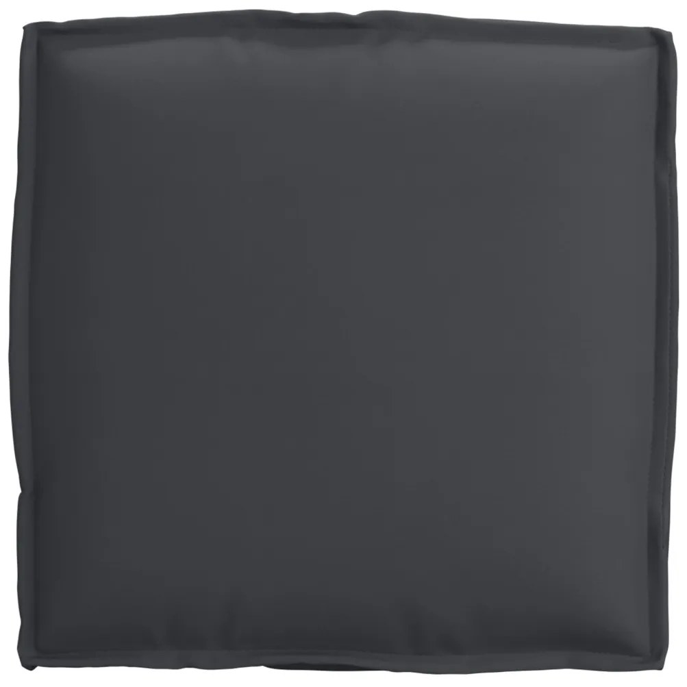 Raklap Párnák üléshez 4 db Fekete 40x40x8 cm Oxford Szövet