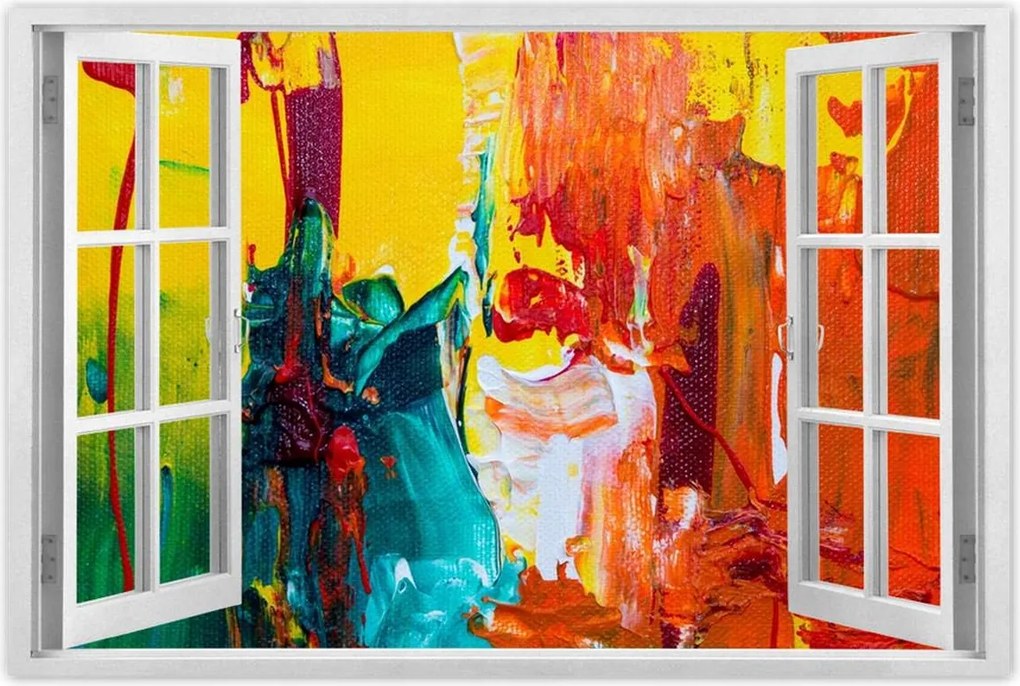 Poszterek 120x80 Absztrakt Oroszlán