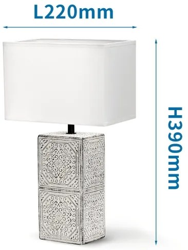 Aigostar - Asztali lámpa 1xE14/40W/230V