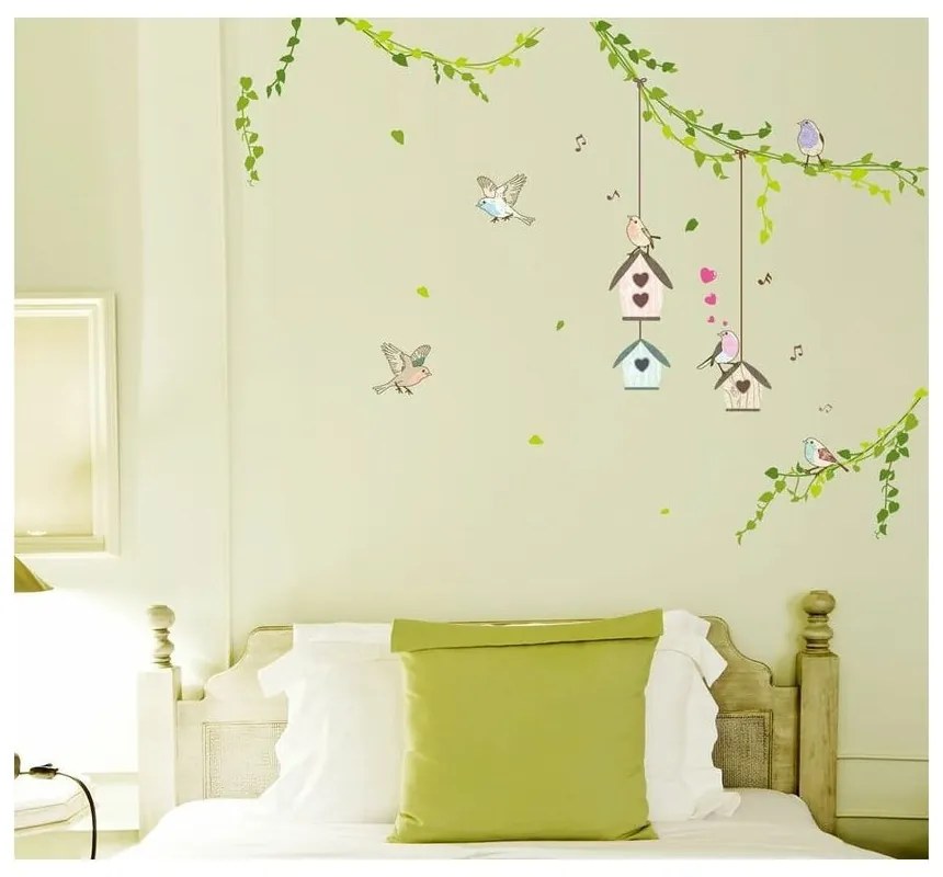 Birds cages in the Forest falmatrica szett - Ambiance