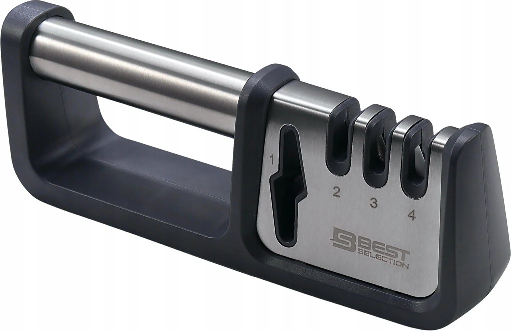 Gyémánt Élező Késhez, Háromfázisú 4 az 1-ben Konyhai Késélező, Ollóhoz, Kézi