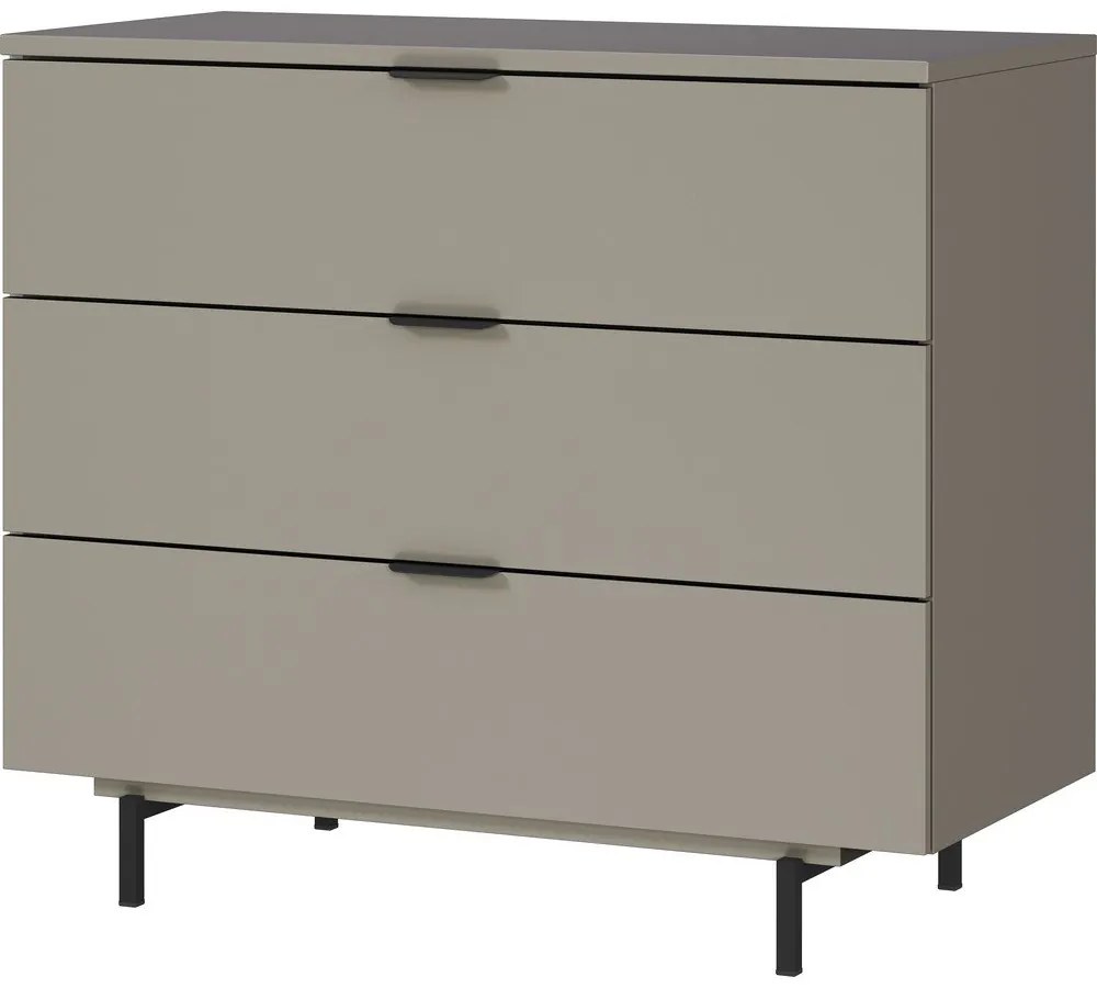 Szürke gyerek komód 105x92x54 cm Tomino – Germania