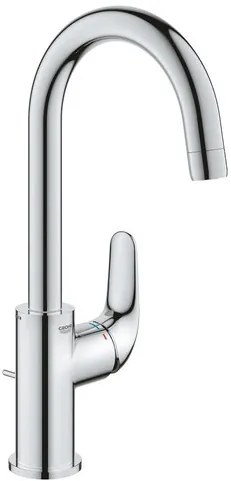 Mosdó csaptelep Grohe EuroEco leeresztőszeleppel króm 24272001