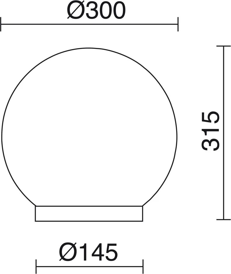 Novolux VIC 345C-G05X1A-02 Állólámpa 1x105W/E27 IP43