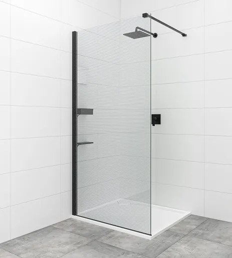 Walk-in zuhanyparaván / ajtó 110 cm SAT Walk-In SATBWI110MRPRDOPLC