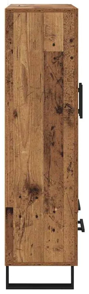 Magasfiú fiókkal Öreg fa 69,5 x 30 x 115 cm Faanyag