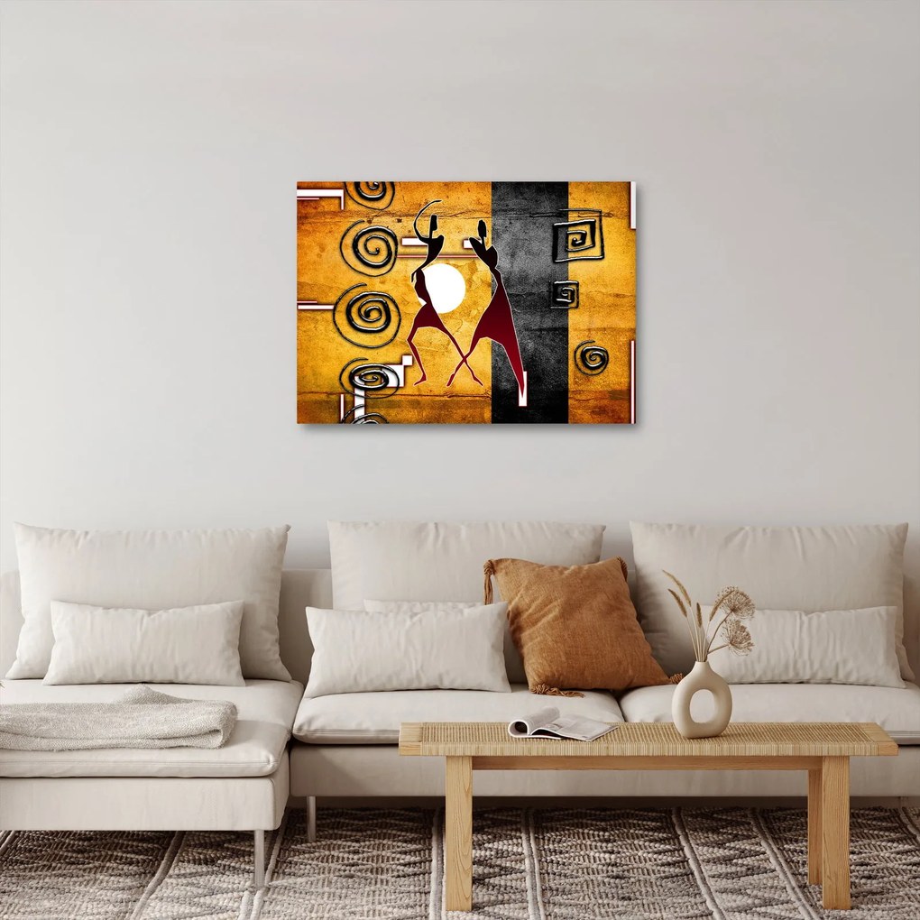 Kép - Ősi festészet (70x50 cm)