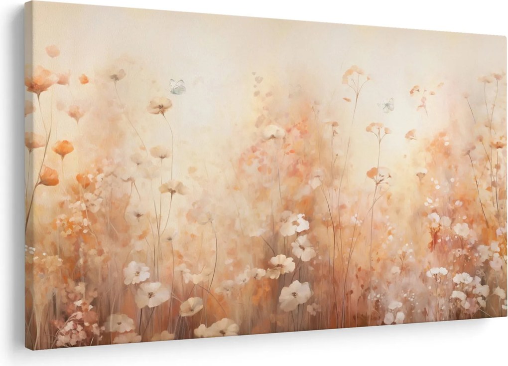 Kép - Vadvirágok mintája (90x60 cm)