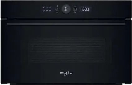 Whirlpool Beépíthető mikrohullámú sütő fekete WMD54MB