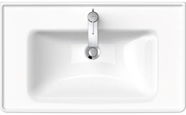 Duravit 2367800000 - Falra szerelhető D-NEO mosdó 80x48 cm, kerámia, fényes fehér