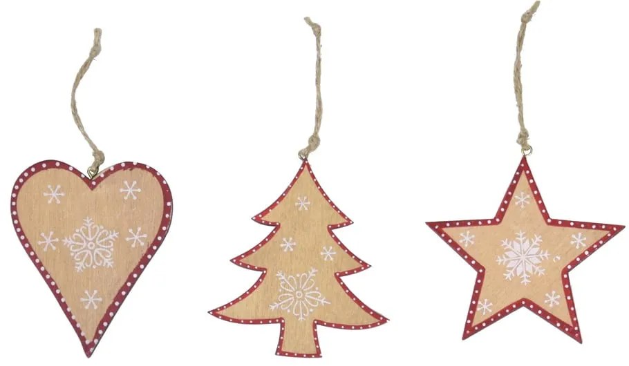 3 db-os karácsonyi dekoráció készlet - Ego Dekor