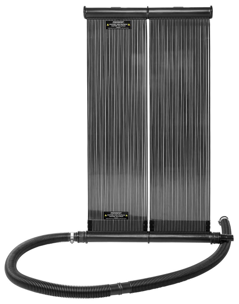 Deuba Napelemes vízmelegítő panel 116x66x6 cm - antracit