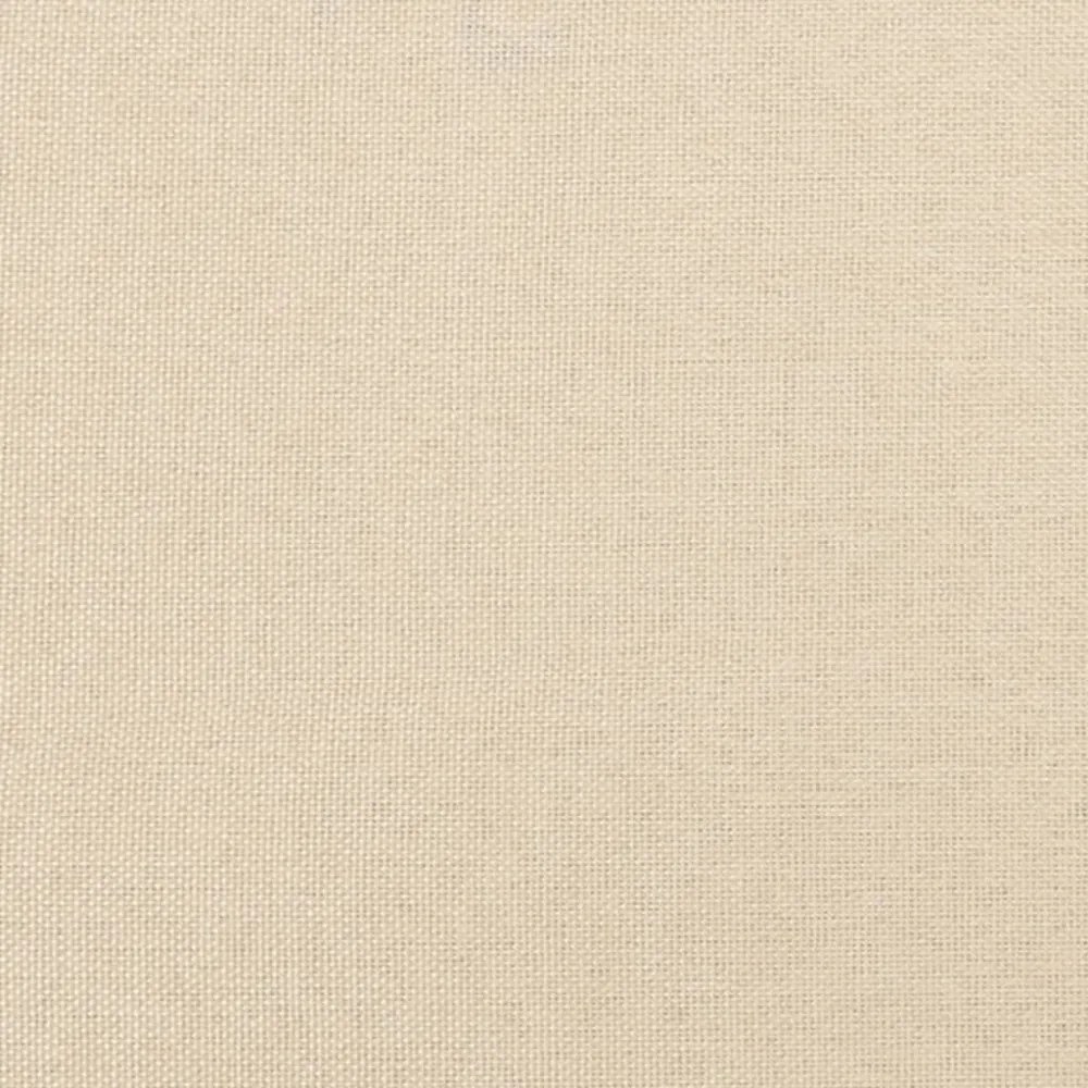 2 db krémszínű szövet fejtámla 72 x 7 x 78/88 cm