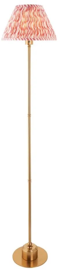 Endon 114786 - LED dimmelhető tölthető állólámpa BURLEY LED/1,5W/5V sárgaréz/rózsaszín