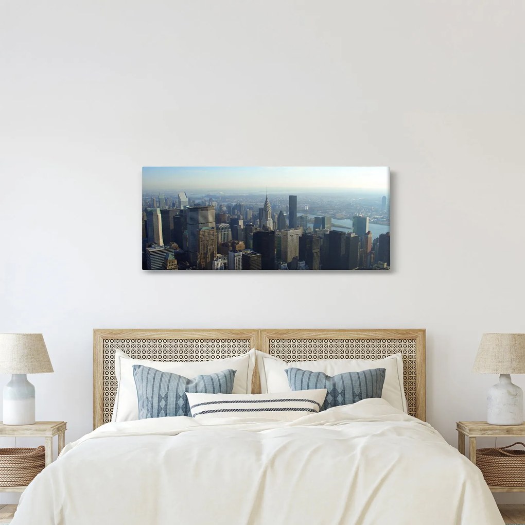 Kép - Manhattan nappal (120x50 cm)
