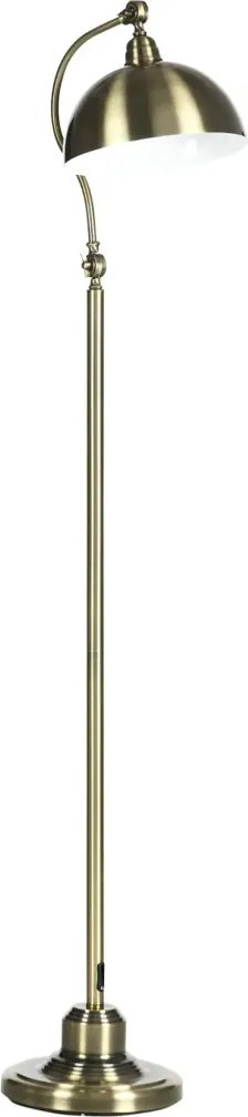 HOMCOM Vintage állólámpa, állítható szöggel, sárgaréz hatású, 42 x 25,5 x 152 cm, bronz