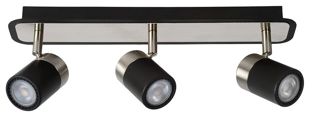 Lucide 26957/15/30 - LED Spotlámpa LENNERT 3xGU10/5W/230V fekete